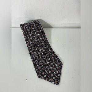 Woodward’s 100% Silk Made in Canada Neck Tie Mens Vintage Patterned